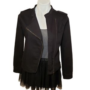 Thread & Supply > Moto Asemetrical Zip Jac…